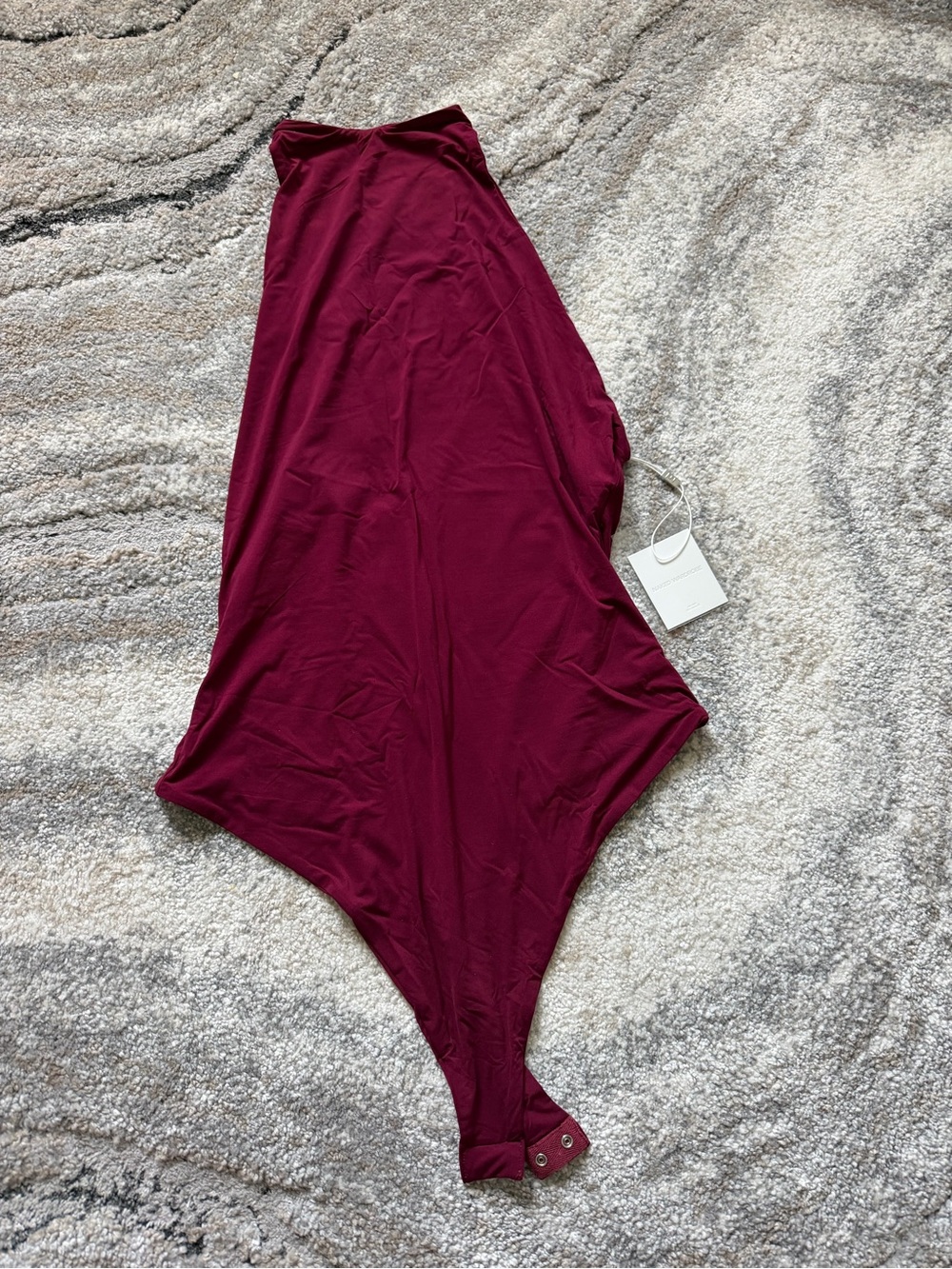 Women’s Burgundy Bodysuit